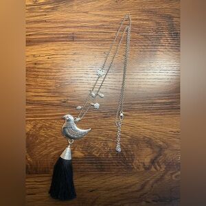 Brighton Bird Tassel Necklace